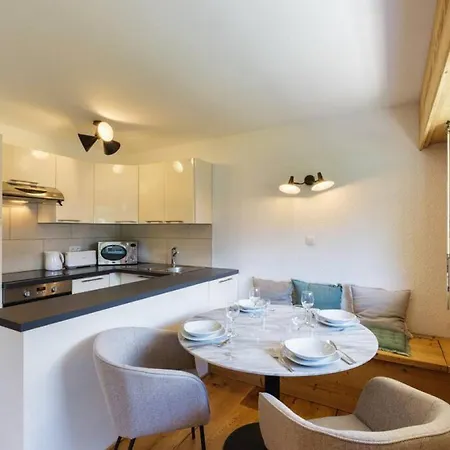 Closy Modern 4pax Pied Piste Centre Balcon Parking Apartment Chamonix