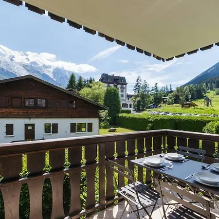 Closy Modern 4pax Pied Piste Centre Balcon Parking * Chamonix